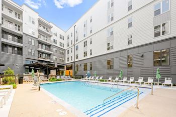 Alton mill district apartments in charlotte, north carolina pool
